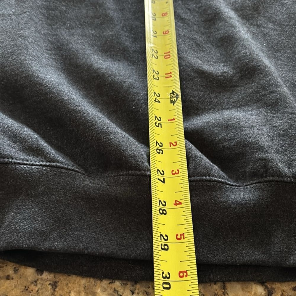 Wisconsin Sweatshirt Crewneck Gray XL UW Madison Badgers Tailgate - Picture 7 of 7